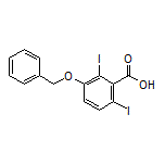 3-(Benzyloxy)-2,6-diiodobenzoic Acid