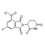 2-(2,6-Dioxopiperidin-3-yl)-6-fluoro-4-nitroisoindoline-1,3-dione