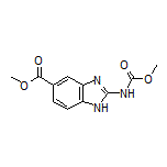 Methyl 2-[(Methoxycarbonyl)amino]-1H-benzo[d]imidazole-5-carboxylate