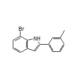 7-Bromo-2-(m-tolyl)-1H-indole