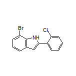 7-Bromo-2-(2-chlorophenyl)-1H-indole