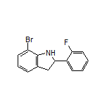 7-Bromo-2-(2-fluorophenyl)indoline