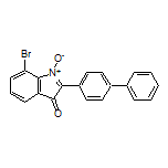 2-(4-Biphenylyl)-7-bromo-3-oxo-3H-indole 1-Oxide