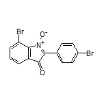 7-Bromo-2-(4-bromophenyl)-3-oxo-3H-indole 1-Oxide