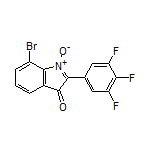 7-Bromo-3-oxo-2-(3,4,5-trifluorophenyl)-3H-indole 1-Oxide