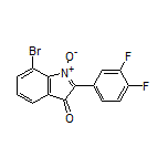 7-Bromo-2-(3,4-difluorophenyl)-3-oxo-3H-indole 1-Oxide