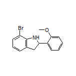 7-Bromo-2-(2-methoxyphenyl)indoline