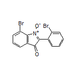 7-Bromo-2-(2-bromophenyl)-3-oxo-3H-indole 1-Oxide