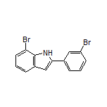 7-Bromo-2-(3-bromophenyl)-1H-indole