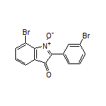 7-Bromo-2-(3-bromophenyl)-3-oxo-3H-indole 1-Oxide