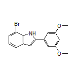 7-Bromo-2-(3,5-dimethoxyphenyl)-1H-indole