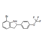 7-Bromo-2-[4-(trifluoromethoxy)phenyl]indoline