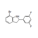 7-Bromo-2-(3,5-difluorophenyl)indoline