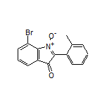7-Bromo-3-oxo-2-(o-tolyl)-3H-indole 1-Oxide