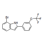 7-Bromo-2-[3-(trifluoromethoxy)phenyl]-1H-indole