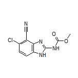 Methyl (5-Chloro-4-cyano-1H-benzo[d]imidazol-2-yl)carbamate
