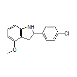 2-(4-Chlorophenyl)-4-methoxyindoline