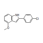 2-(4-Chlorophenyl)-4-methoxy-1H-indole