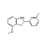4-Methoxy-2-(m-tolyl)indoline