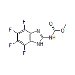 Methyl (4,5,6,7-Tetrafluoro-1H-benzo[d]imidazol-2-yl)carbamate