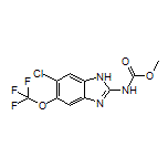 Methyl [6-Chloro-5-(trifluoromethoxy)-1H-benzo[d]imidazol-2-yl]carbamate