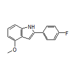 2-(4-Fluorophenyl)-4-methoxy-1H-indole