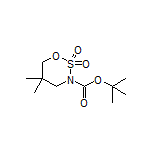3-Boc-5,5-dimethyl-1,2,3-oxathiazinane 2,2-Dioxide