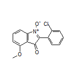 2-(2-Chlorophenyl)-4-methoxy-3-oxo-3H-indole 1-Oxide
