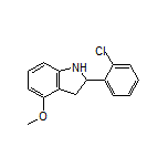 2-(2-Chlorophenyl)-4-methoxyindoline