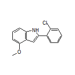 2-(2-Chlorophenyl)-4-methoxy-1H-indole