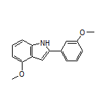 4-Methoxy-2-(3-methoxyphenyl)-1H-indole