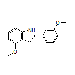 4-Methoxy-2-(3-methoxyphenyl)indoline