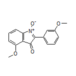 4-Methoxy-2-(3-methoxyphenyl)-3-oxo-3H-indole 1-Oxide