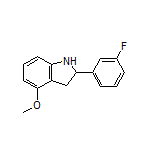 2-(3-Fluorophenyl)-4-methoxyindoline