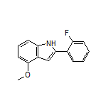 2-(2-Fluorophenyl)-4-methoxy-1H-indole