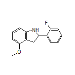 2-(2-Fluorophenyl)-4-methoxyindoline