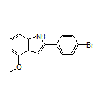 2-(4-Bromophenyl)-4-methoxy-1H-indole