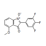 4-Methoxy-3-oxo-2-(3,4,5-trifluorophenyl)-3H-indole 1-Oxide