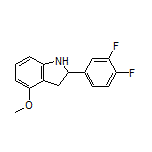 2-(3,4-Difluorophenyl)-4-methoxyindoline