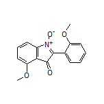 4-Methoxy-2-(2-methoxyphenyl)-3-oxo-3H-indole 1-Oxide