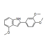 2-(3,4-Dimethoxyphenyl)-4-methoxy-1H-indole