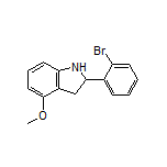 2-(2-Bromophenyl)-4-methoxyindoline