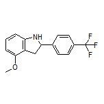 4-Methoxy-2-[4-(trifluoromethyl)phenyl]indoline