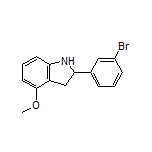 2-(3-Bromophenyl)-4-methoxyindoline