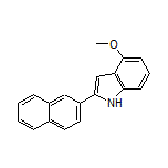 4-Methoxy-2-(naphthalen-2-yl)-1H-indole