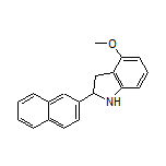 4-Methoxy-2-(naphthalen-2-yl)indoline