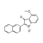 4-Methoxy-2-(naphthalen-2-yl)-3-oxo-3H-indole 1-Oxide