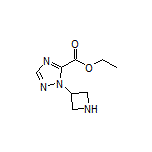 Ethyl 1-(Azetidin-3-yl)-1H-1,2,4-triazole-5-carboxylate