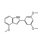2-(3,5-Dimethoxyphenyl)-4-methoxy-1H-indole