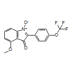 4-Methoxy-3-oxo-2-[4-(trifluoromethoxy)phenyl]-3H-indole 1-Oxide